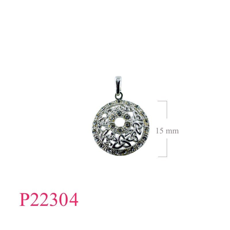 Pendant, Trinities in round.