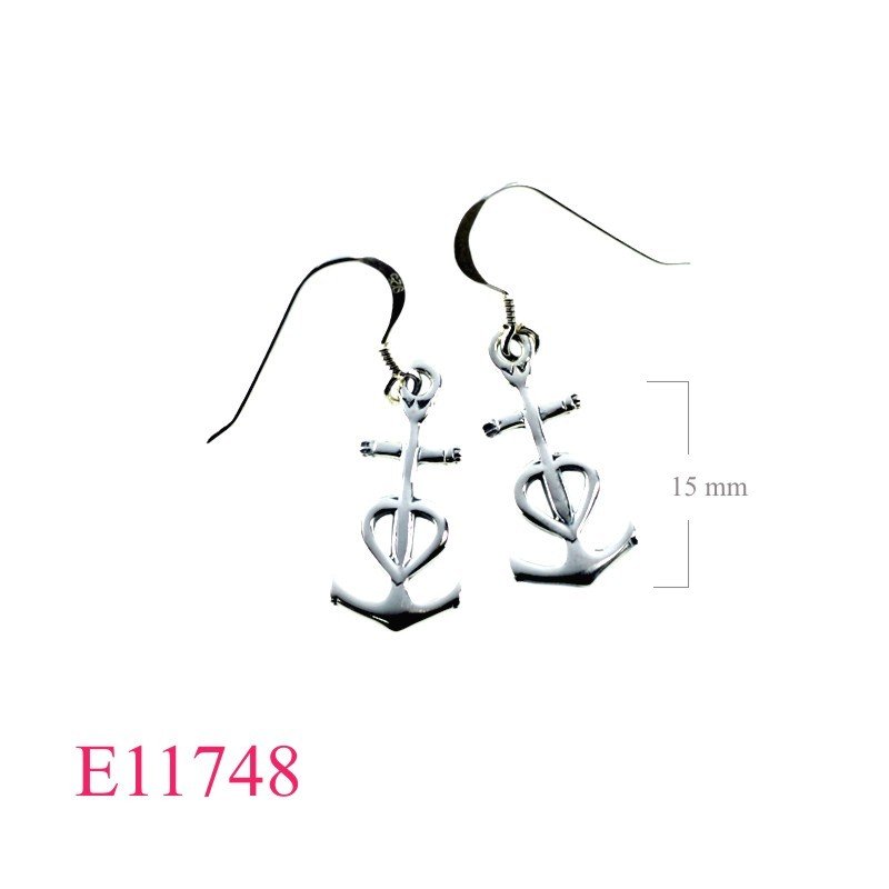 Heart Earrings, Anchor Earrings,  and .