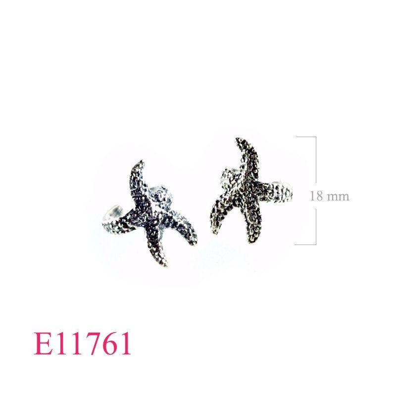 Starfish Earrings, starfish cuff.