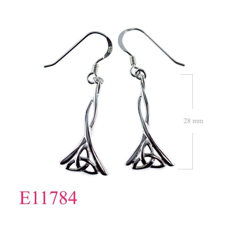 Earrings, Celtic.