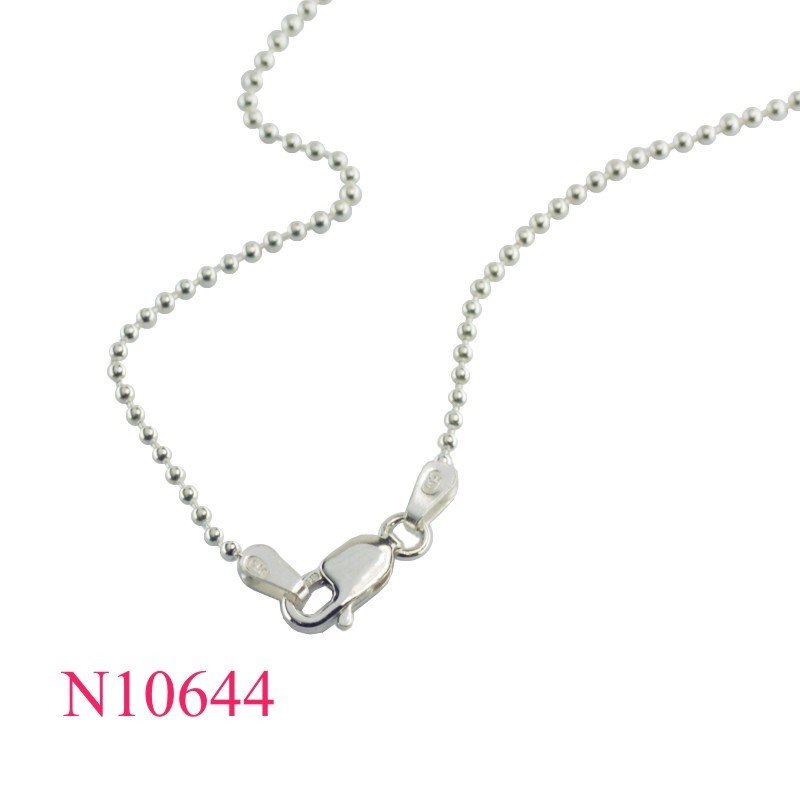 Necklace, 42 cm. 1.5 mm ball chain.