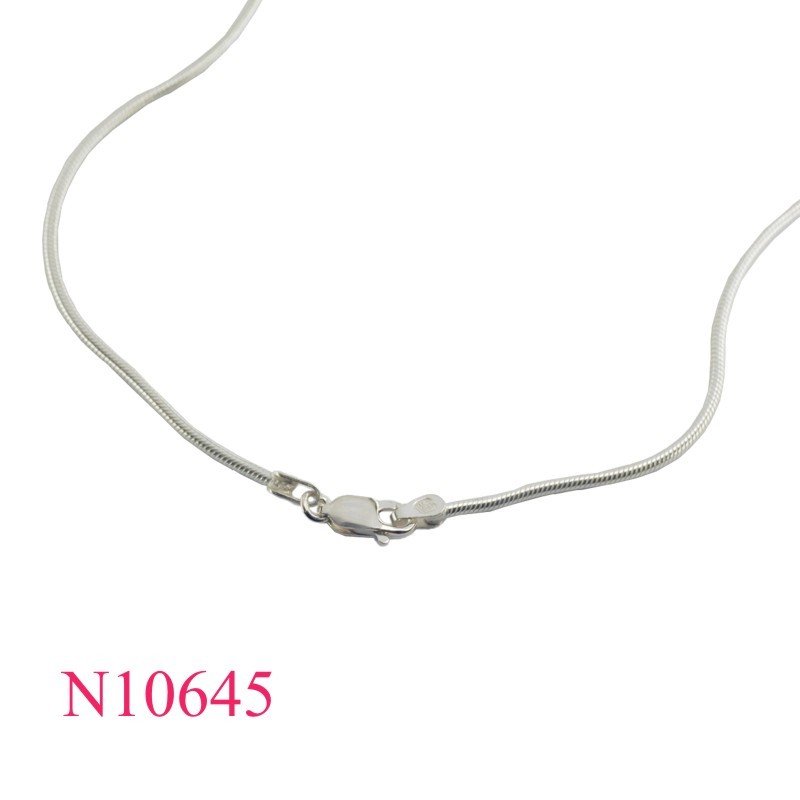 Necklace, 45 cm. 1.5 mm snake chain.