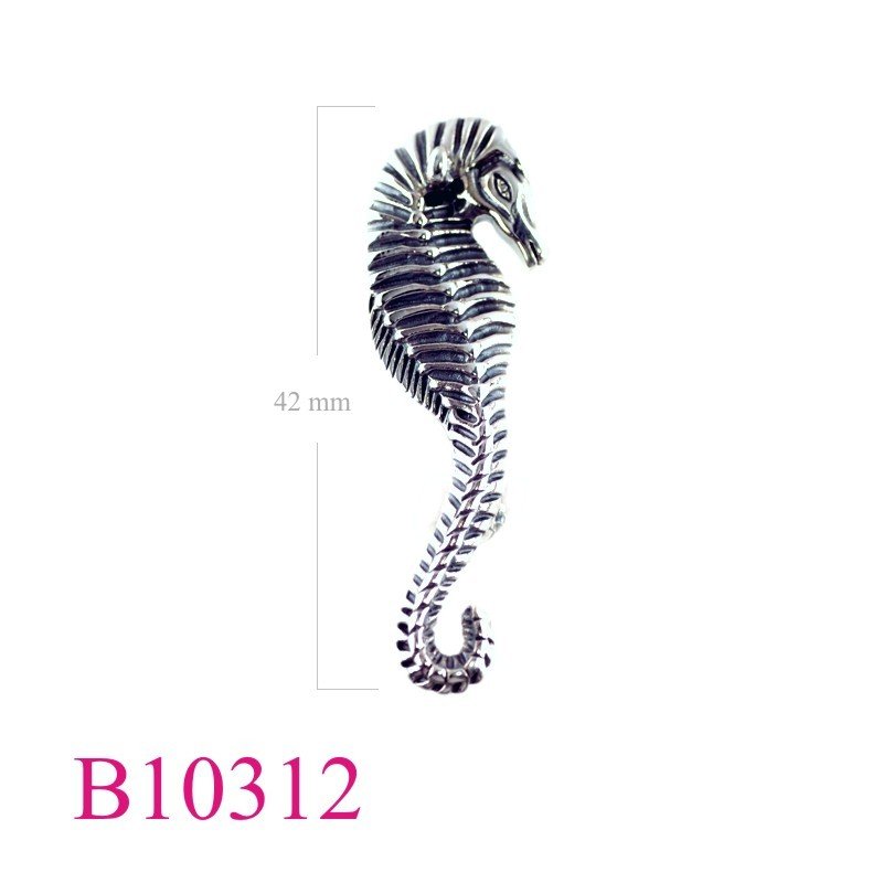 Seahorse Brooch, seahorse.