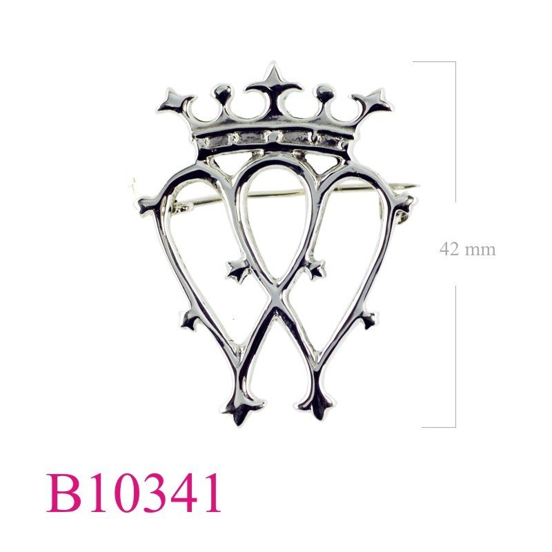 Brooch, Luckenbooth.