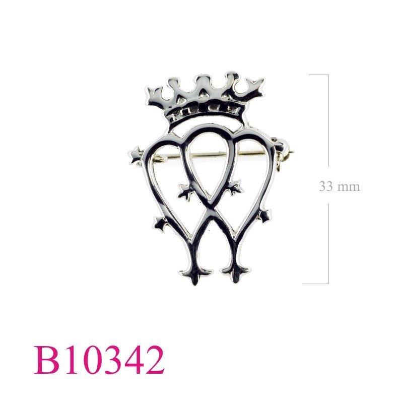 Brooch, small Luckenbooth
