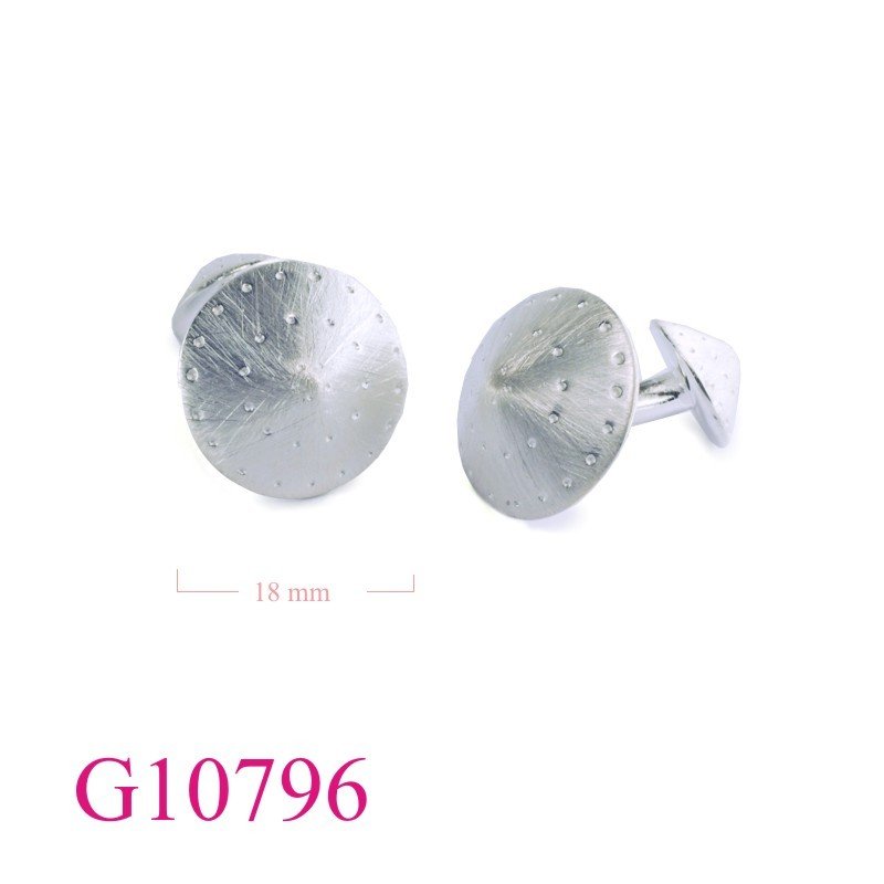 Gift Jewelry, hat shape cufflinks with Ice surface.