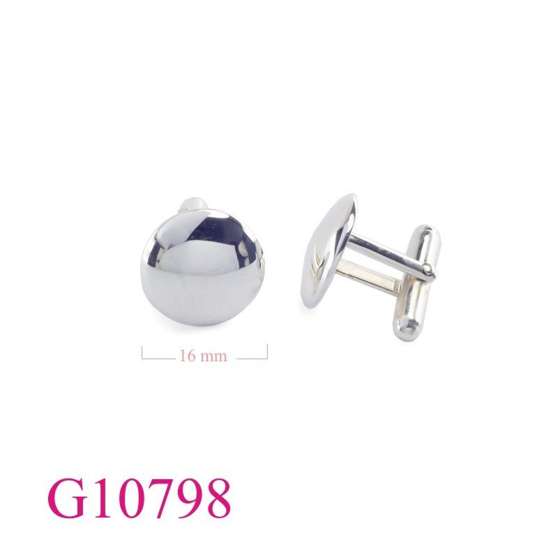 Gift Jewelry, 16mm round cufflinks.