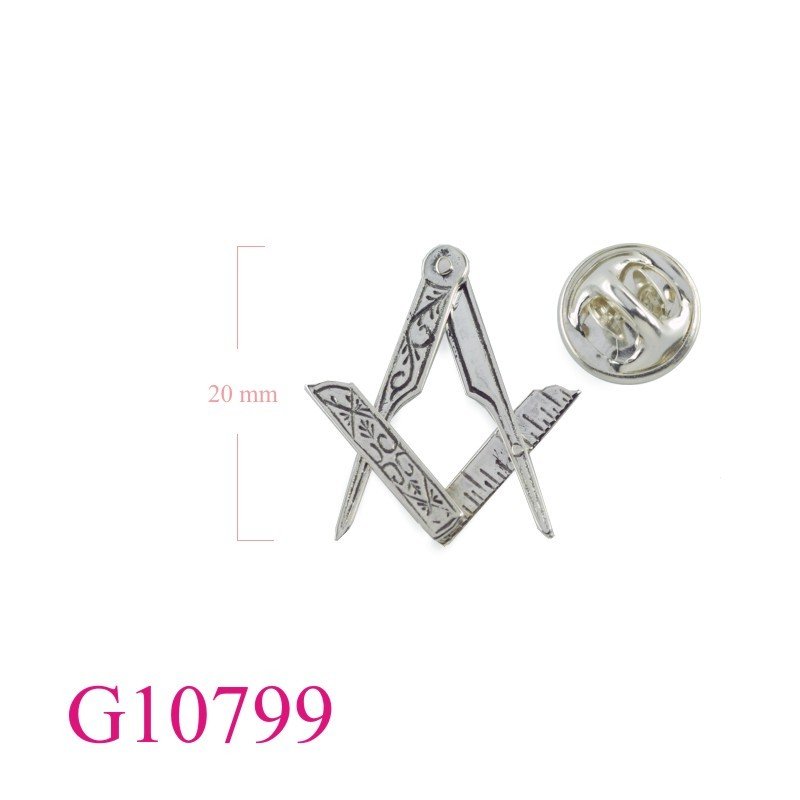Gift Jewelry, foldable G mason tie pin.