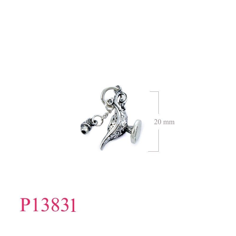Pendant, Aladdin lamp.