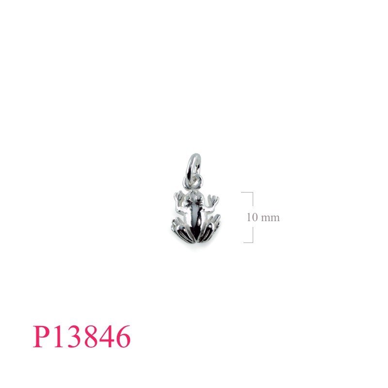 Pendant, small frog.
