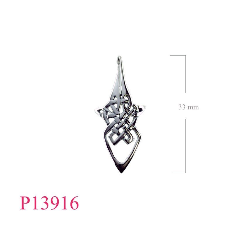 Pendant, drop Celtic.