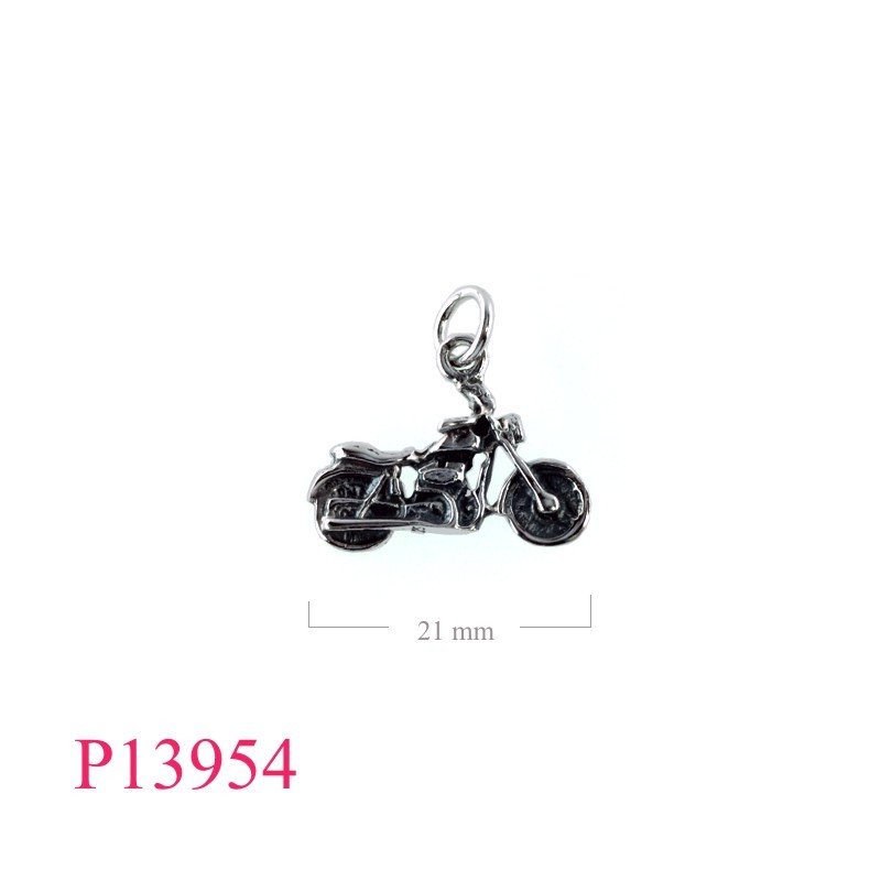 Pendant, motorcycle.