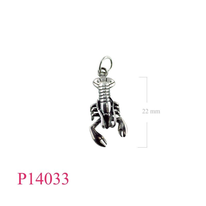 Pendant, lobster.