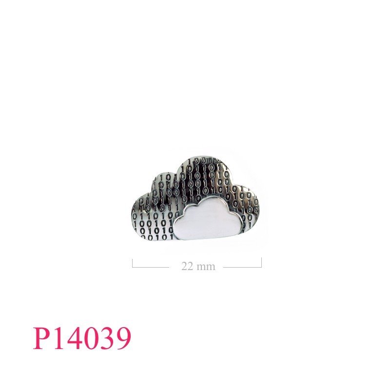 Pendant, digital clouds.