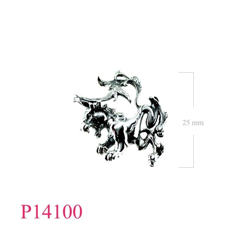 Pendant, Leo zodiac.