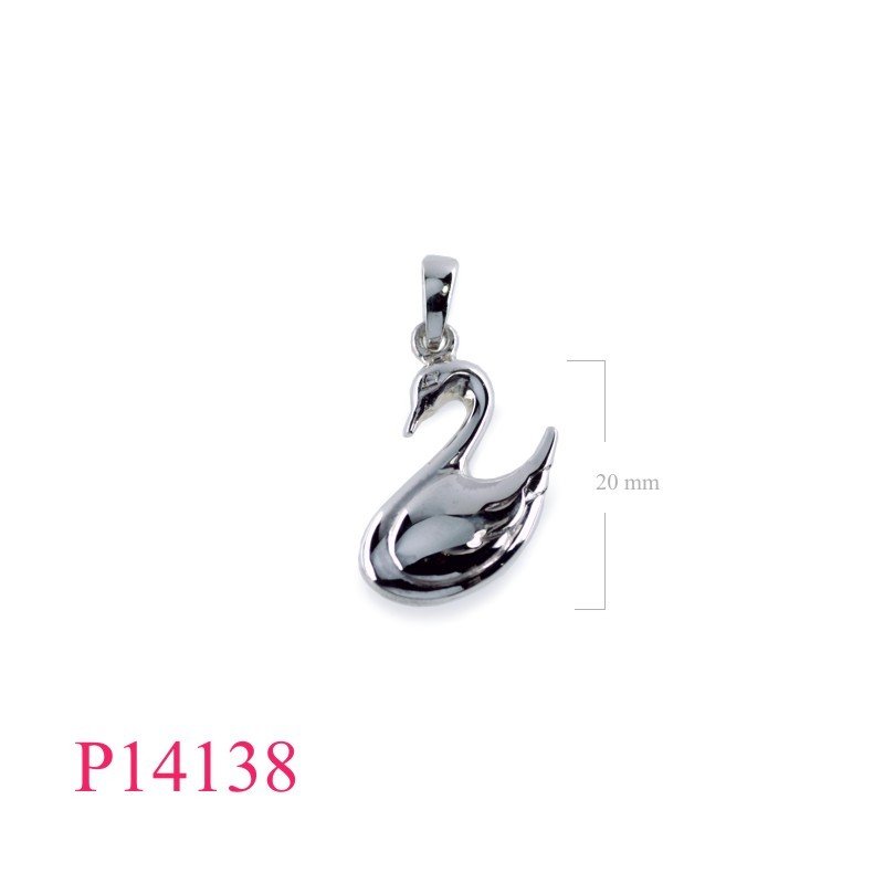 Pendant, puff swan.