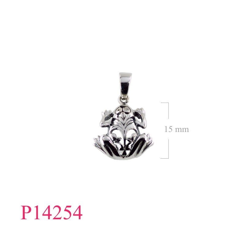 Pendant, frog.