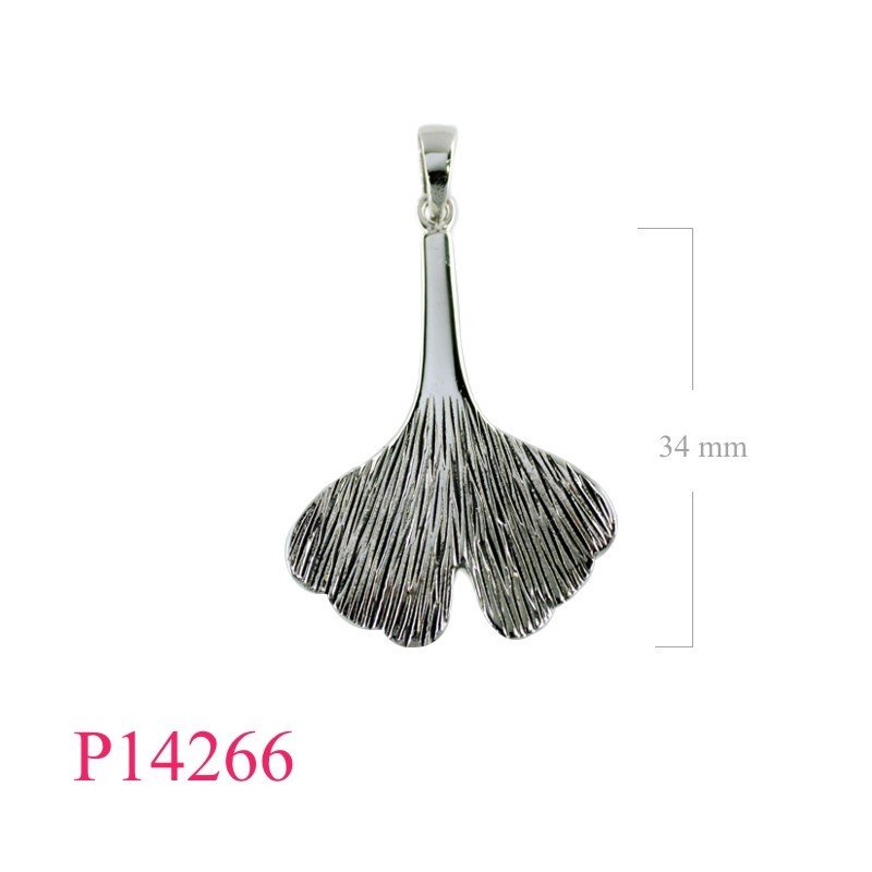 Pendant, ginkgo.