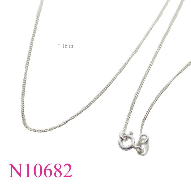 Necklace, 18 inches normal chain.