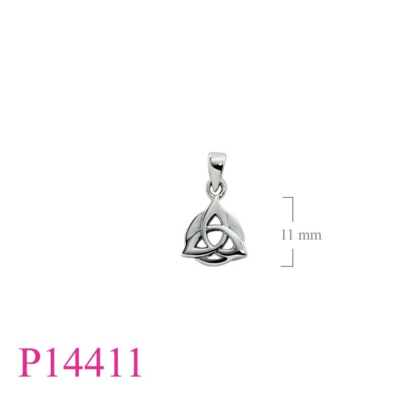 Pendant, Trinity on round.