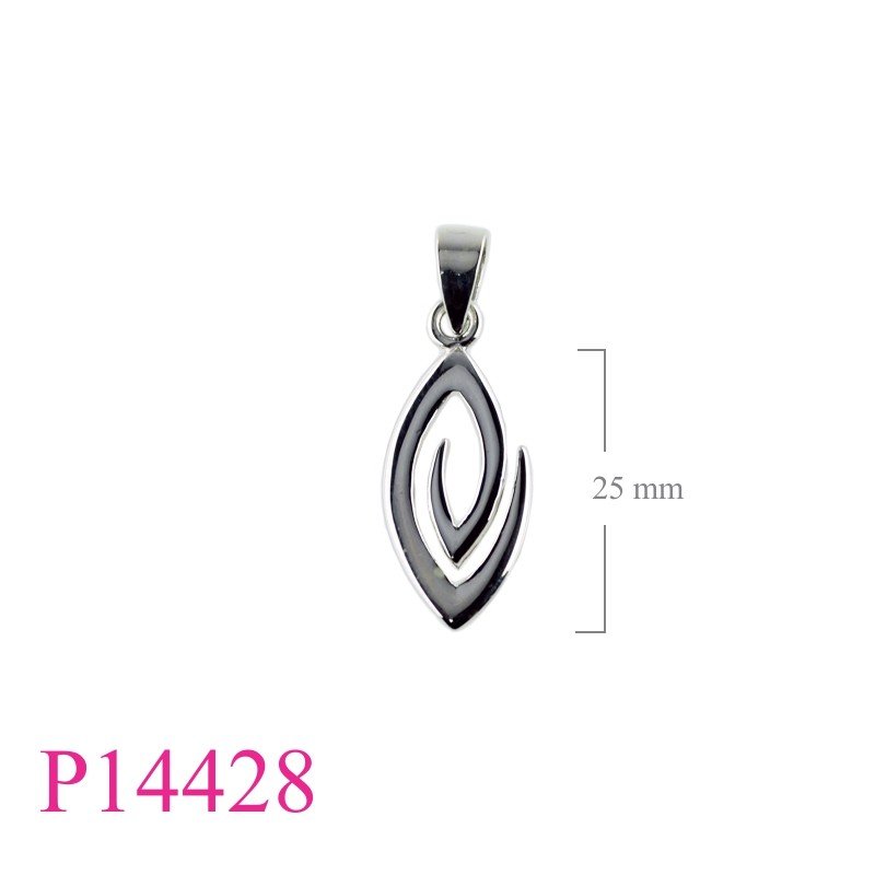 Pendant, Koru spiral.