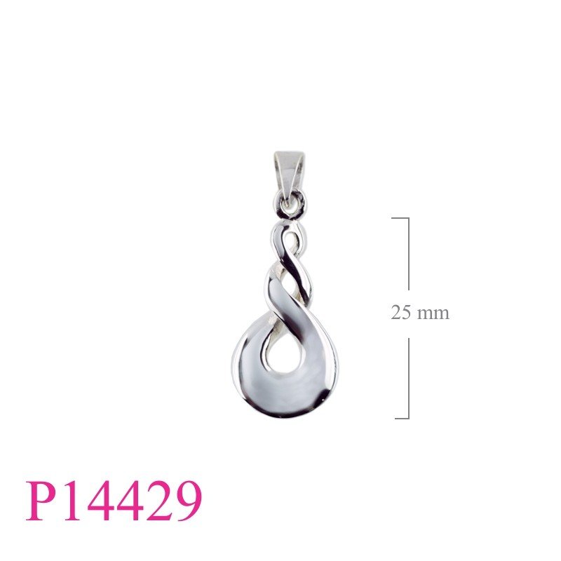 Pendant, Whiri twist design.