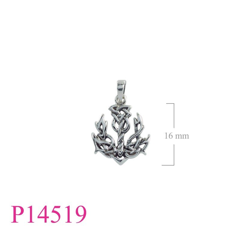 Celtic Pendant, Thistle Pendant, Celtic Thistle.