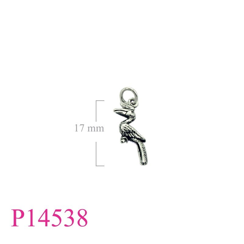 Pendant, hornbill bird.