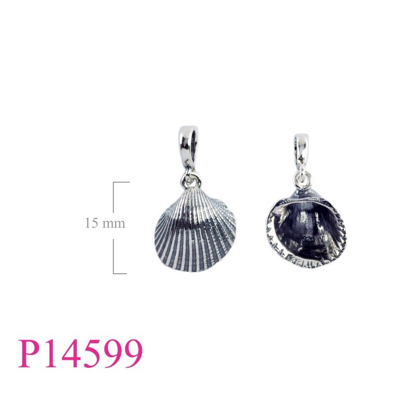 Shell Pendant, Clam Pendant,   direct from nature collection.