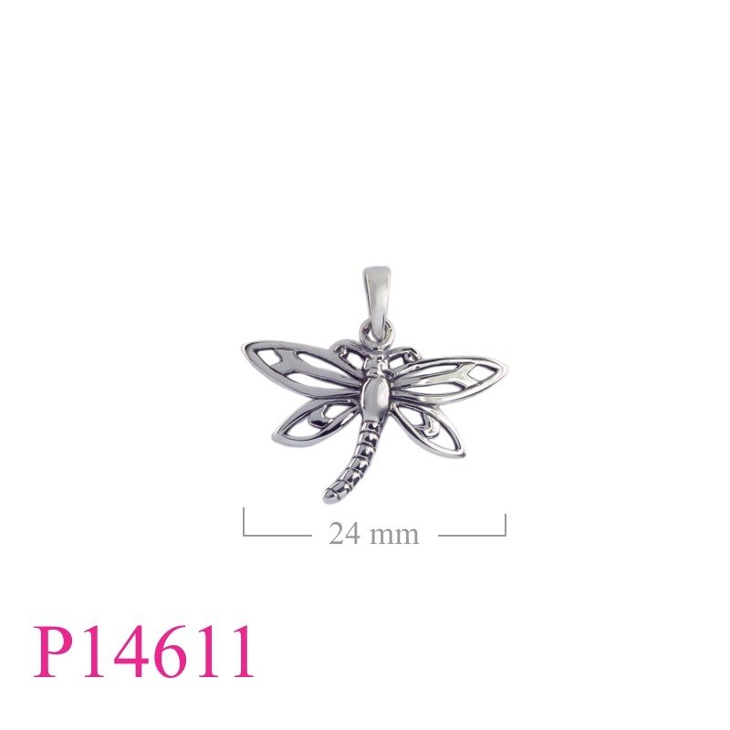 Pendant, butterfly.