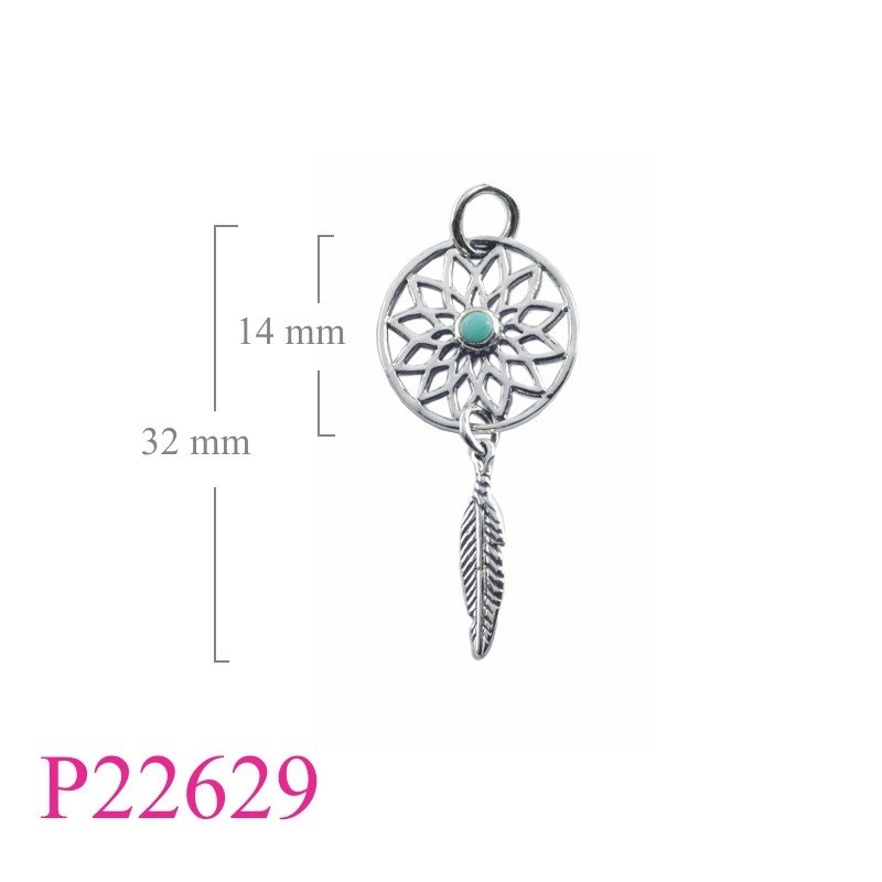 Cat Pendant, Sun Pendant, 14mm round  dream cher.