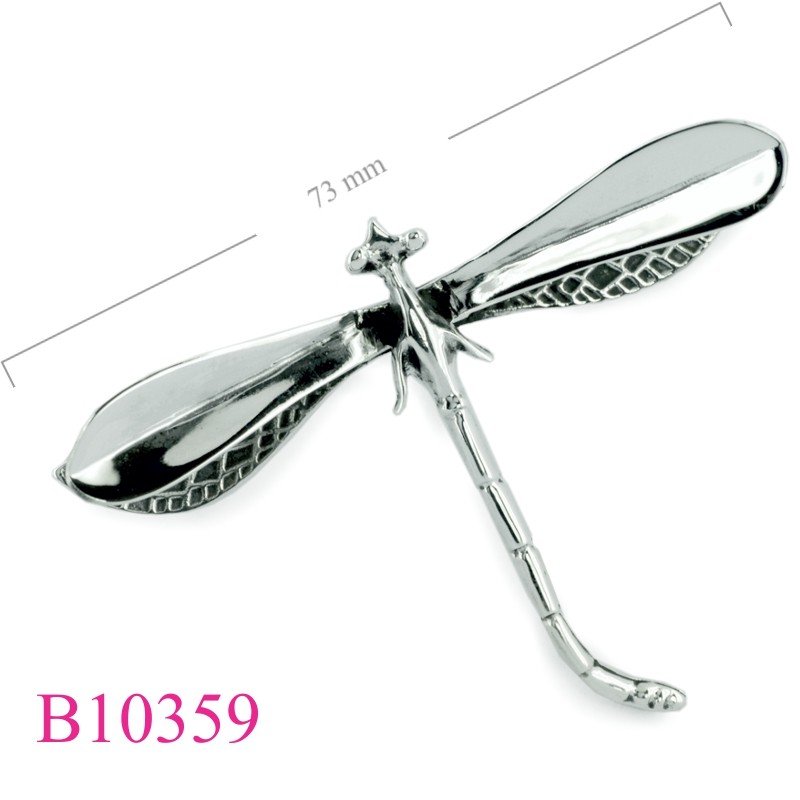 Brooch, 70mm dragonfly.