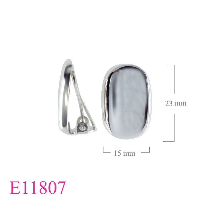 Earrings, 15x23mm concave oval.
Weigh 8.25 g.