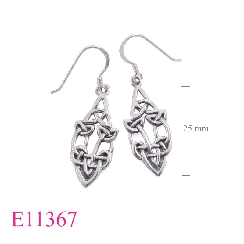 Earrings, Celtic.