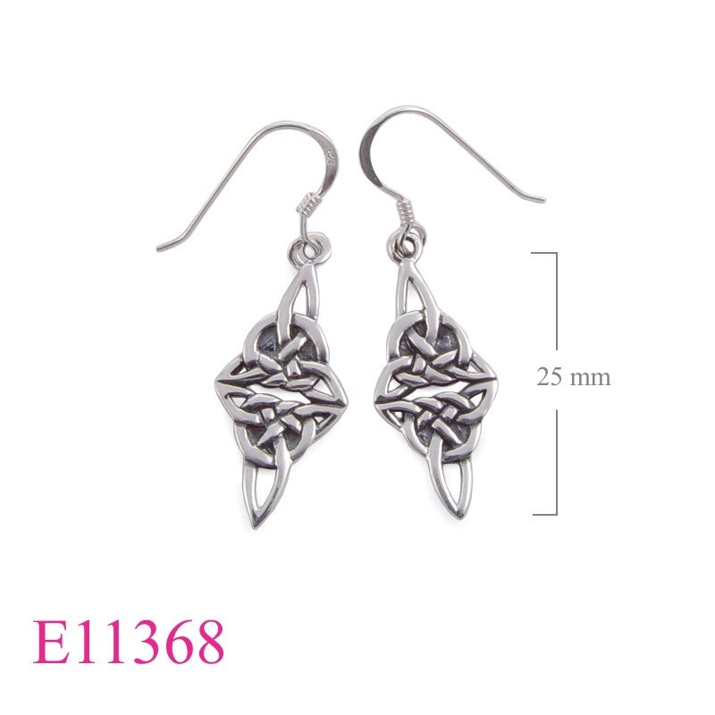 Earrings, Celtic.