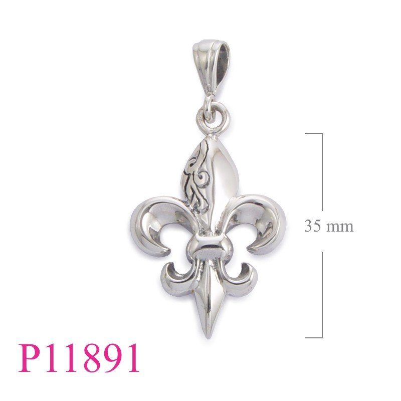 <p>Fleur De Lis Pendant.</p>