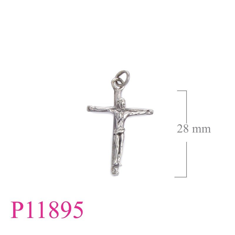 <p>Pendant, crucifix.</p>