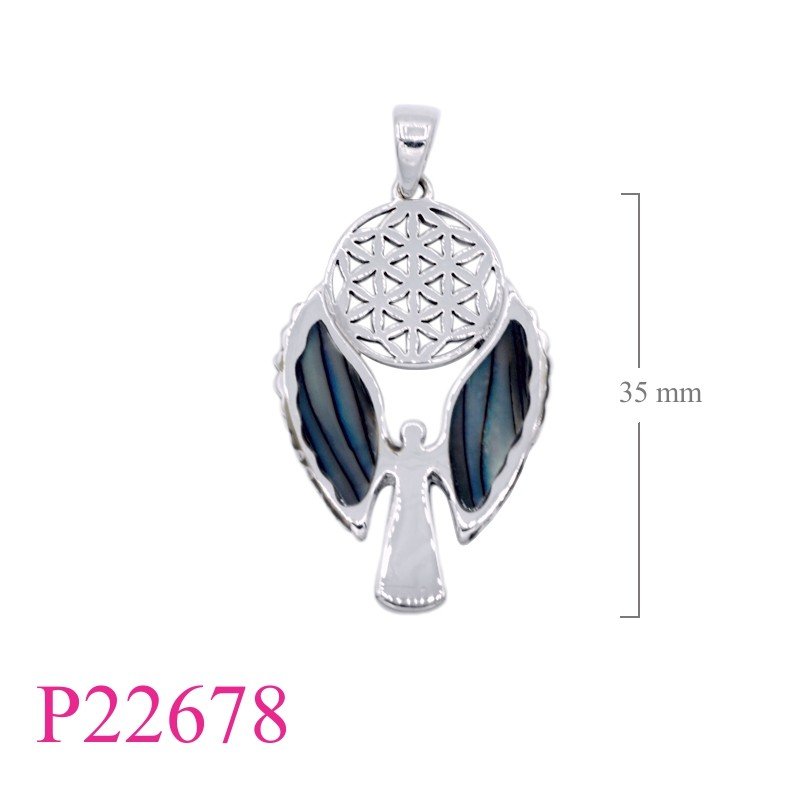 Pendant, guardian and Flower of life.