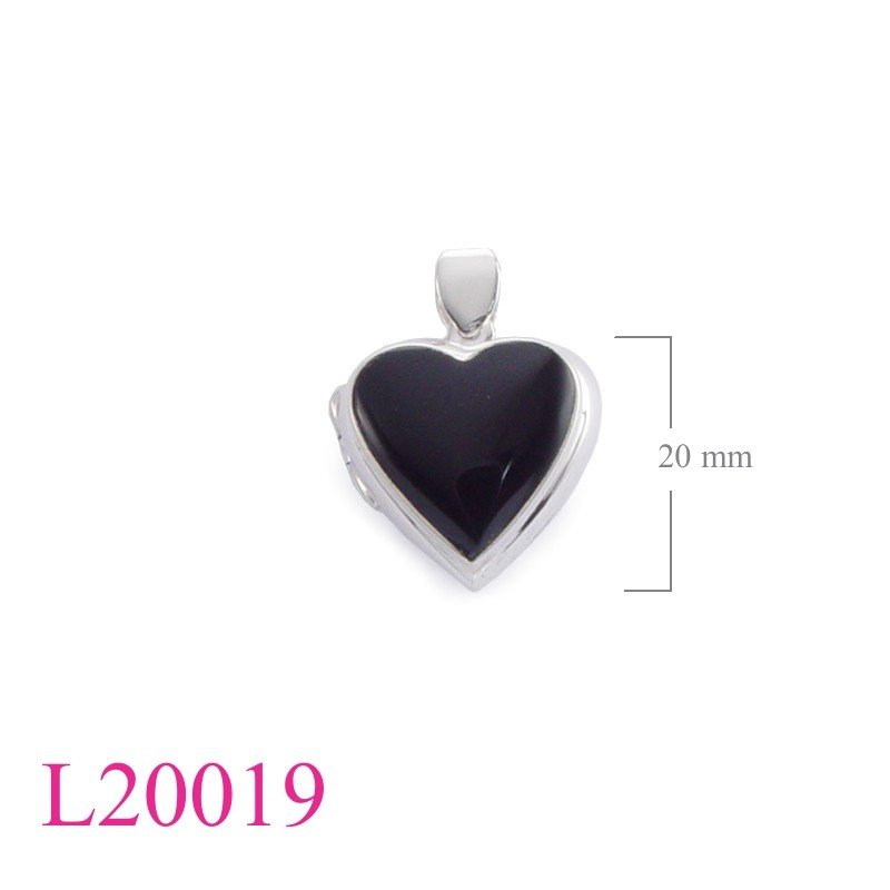 Heart Locket, 20mm .