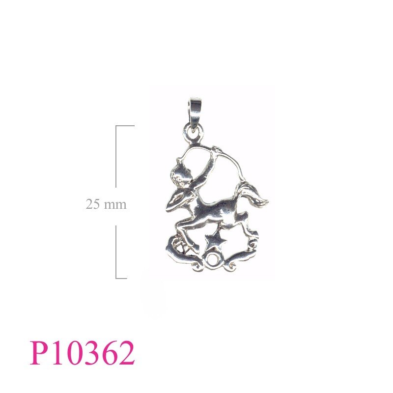 Travel Jewelry Pendant, Zodiac Pendant, , arrow.
