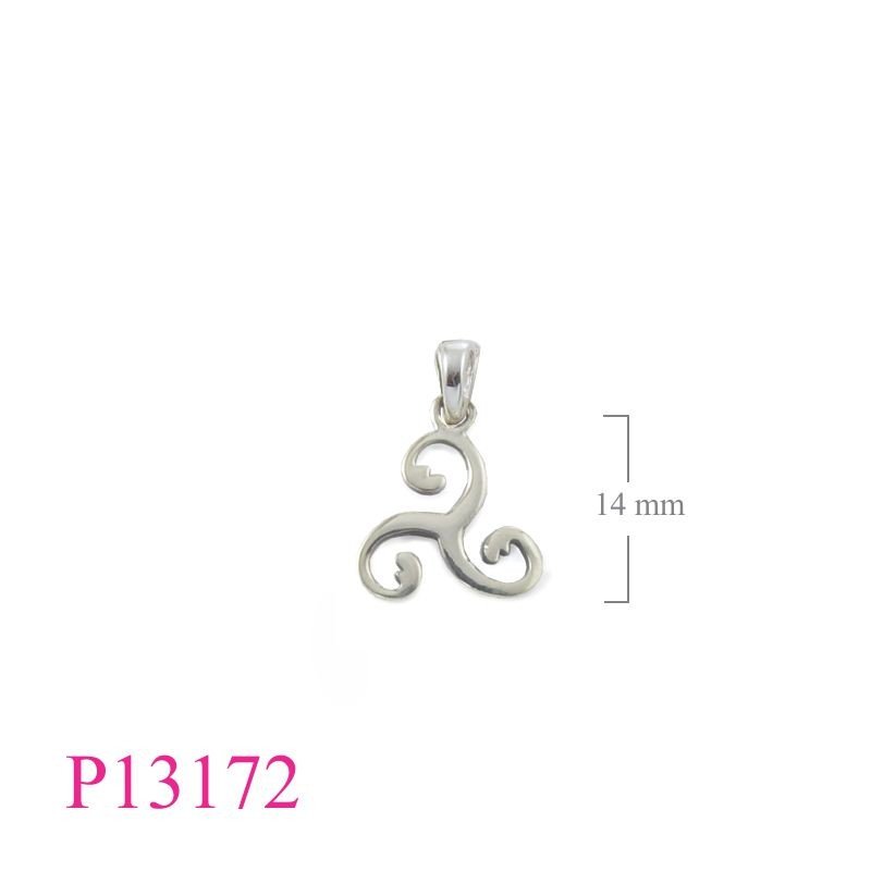 <p>Pendant, Triskellion.</p>