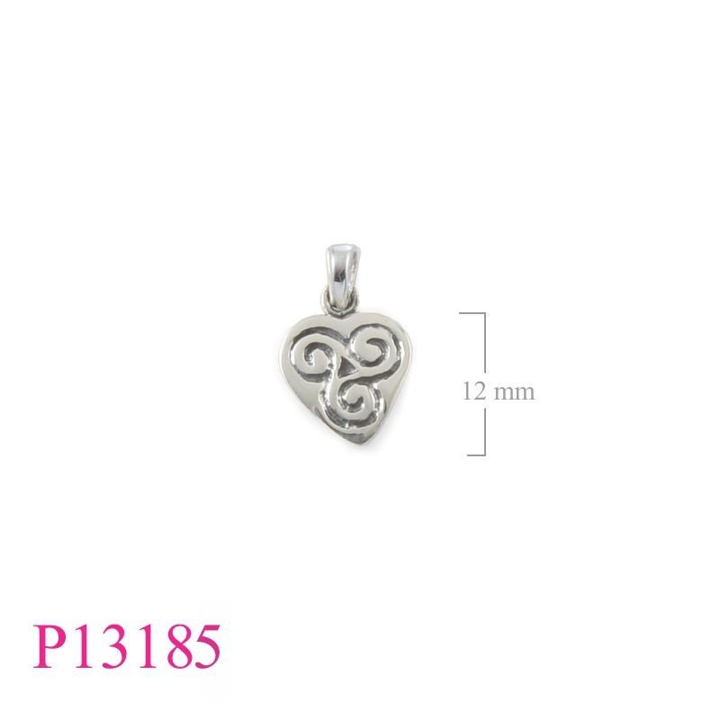 <p>Triskelion Pendant, Heart Pendant</p>