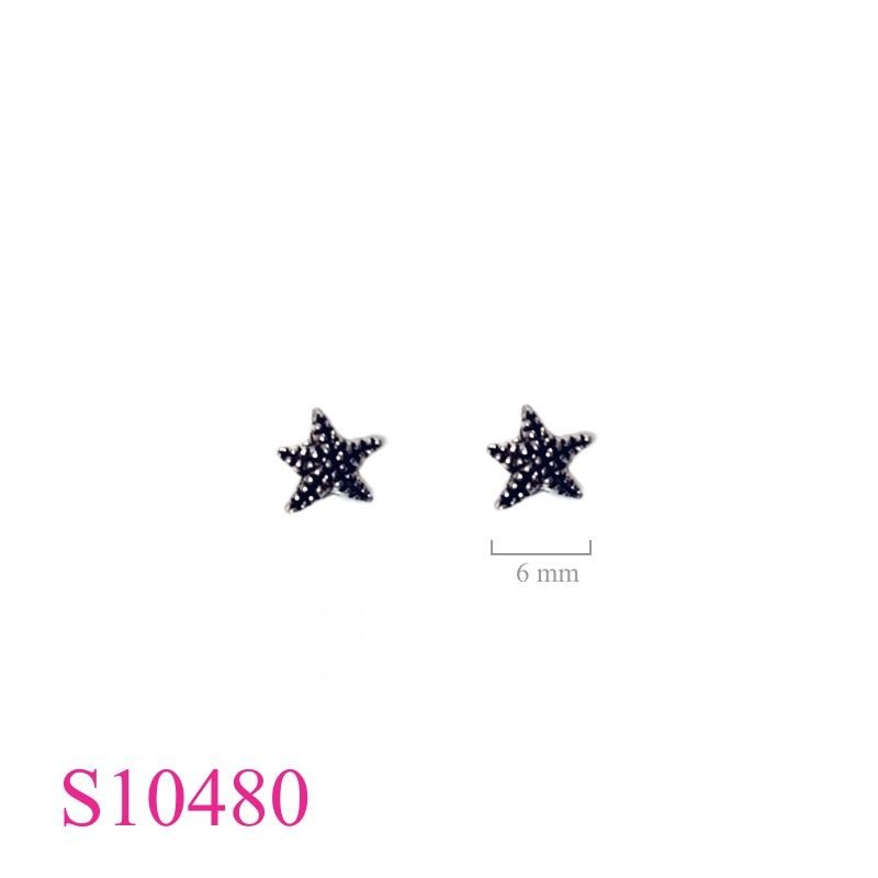 Fish Earrings, Star Earrings.