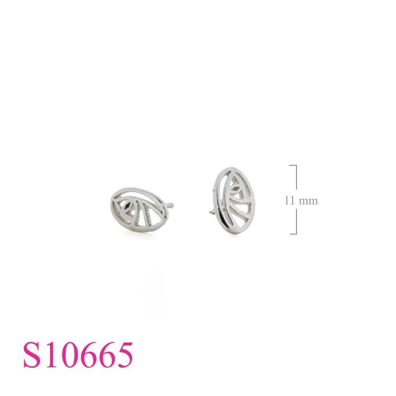 Rose Earrings, Mackintosh Earrings, Mackintosh  oval design.