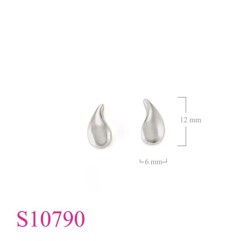 Earrings, drop shape