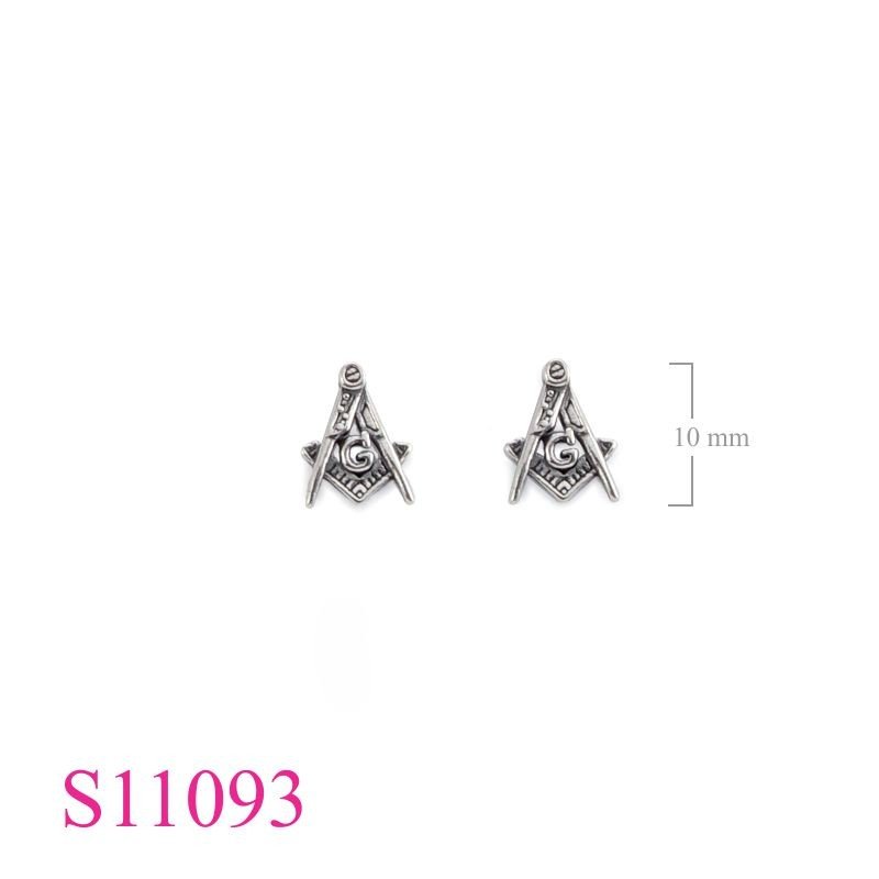 Earrings, Mason.