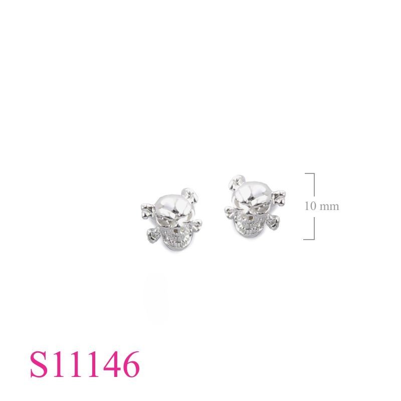 Skull Earrings, Cross Earrings,  and  bones.