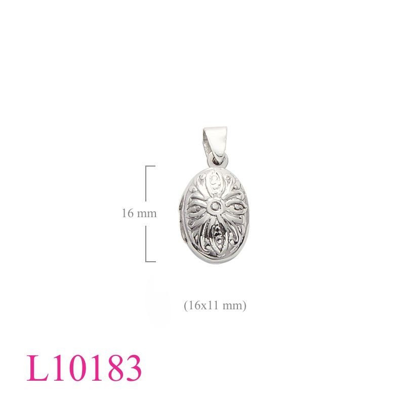 Oval Locket, design oval.