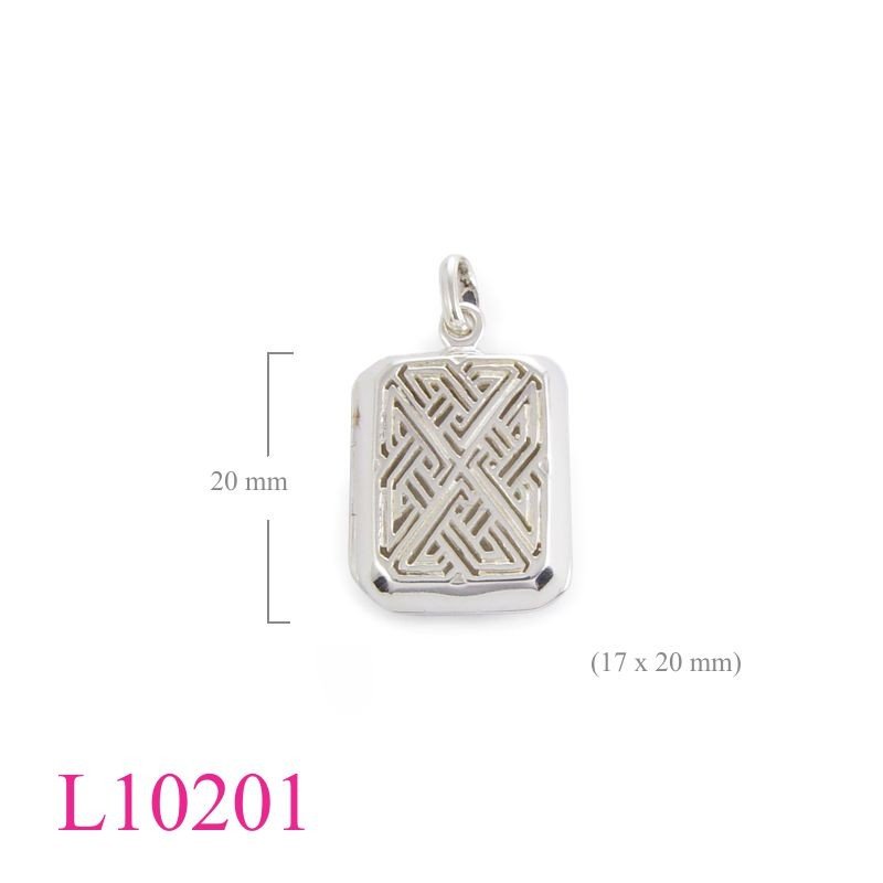Celtic Locket,  rectangle.