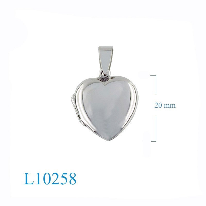 Heart Locket, 20mm puff .